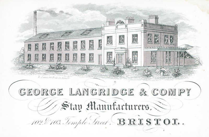 Kereskedelmi kártya, George Langridge & Company alkotó: English School