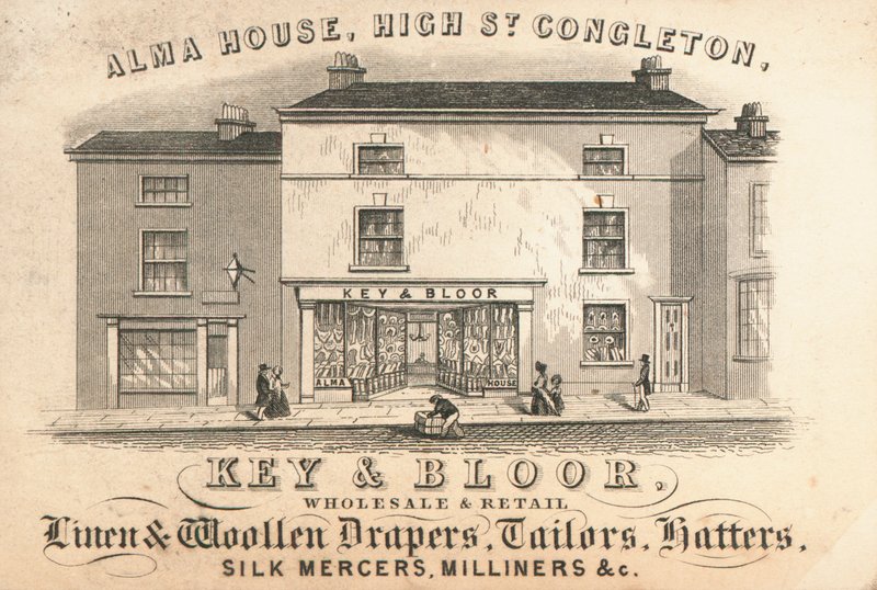 Kereskedelmi kártya, Key & Bloor alkotó: English School