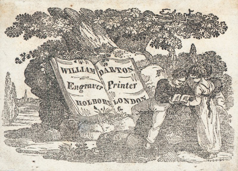 Kereskedelmi kártya, William Darton alkotó: English School
