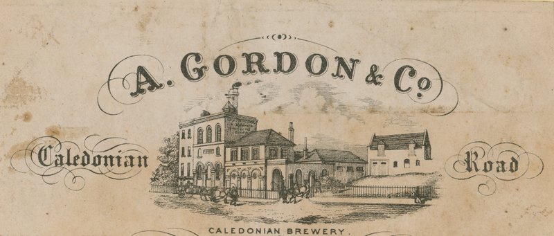 Az A Gordon & Co. kereskedelmi kártyája alkotó: English School