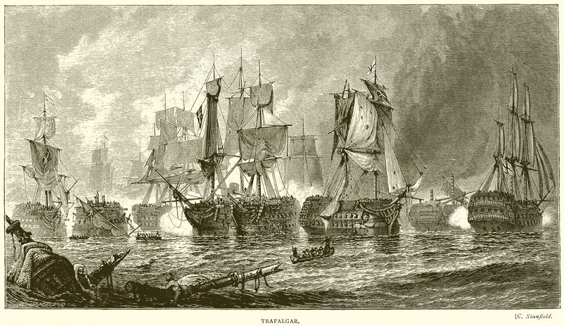 Trafalgar alkotó: English School