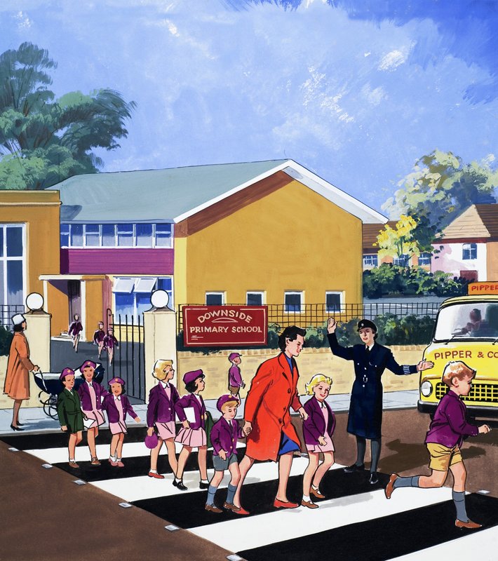 Forgalmi kísérő alkotó: English School