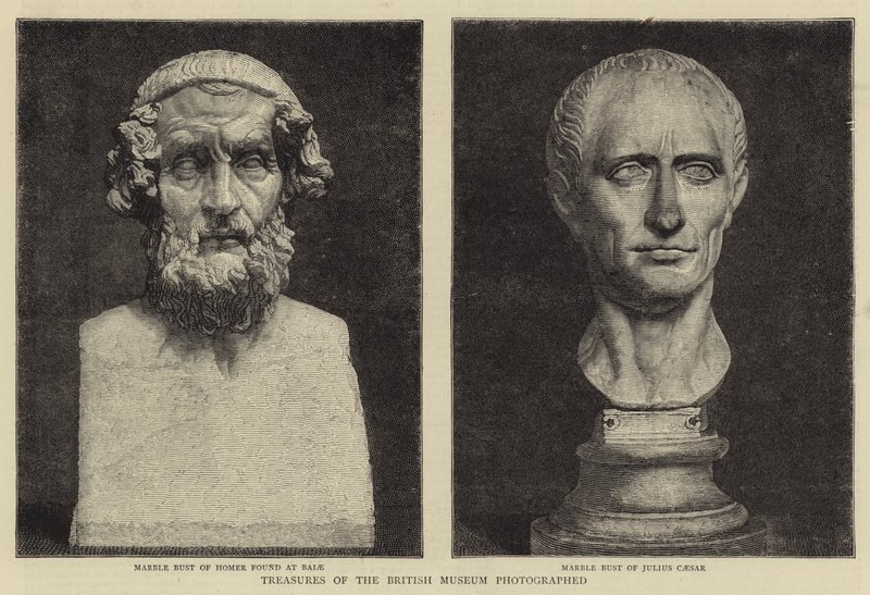 A British Museum kincsei fényképezve (metszet) alkotó: English School