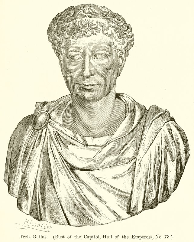 Treb. Gallus. (A Capitolium mellszobra, Császárok terme, 73. sz.) alkotó: English School
