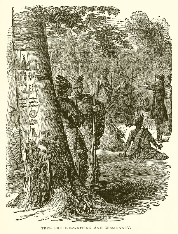 Fa képírás és misszionárius alkotó: English School