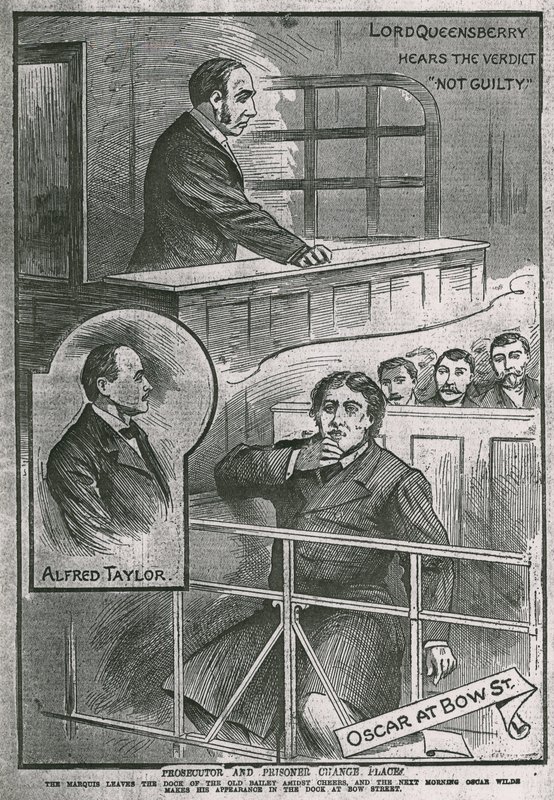 Oscar Wilde tárgyalása alkotó: English School