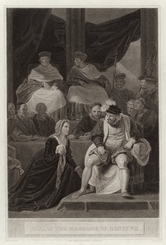 Henrik házasságának pere VIII alkotó: English School