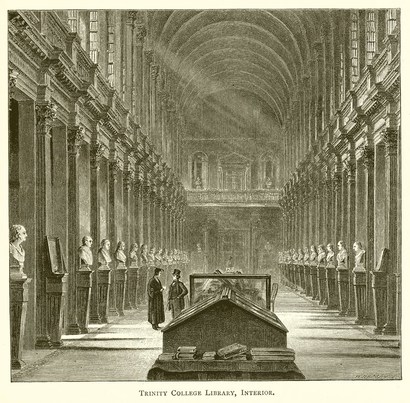 Trinity College Könyvtár, belső alkotó: English School