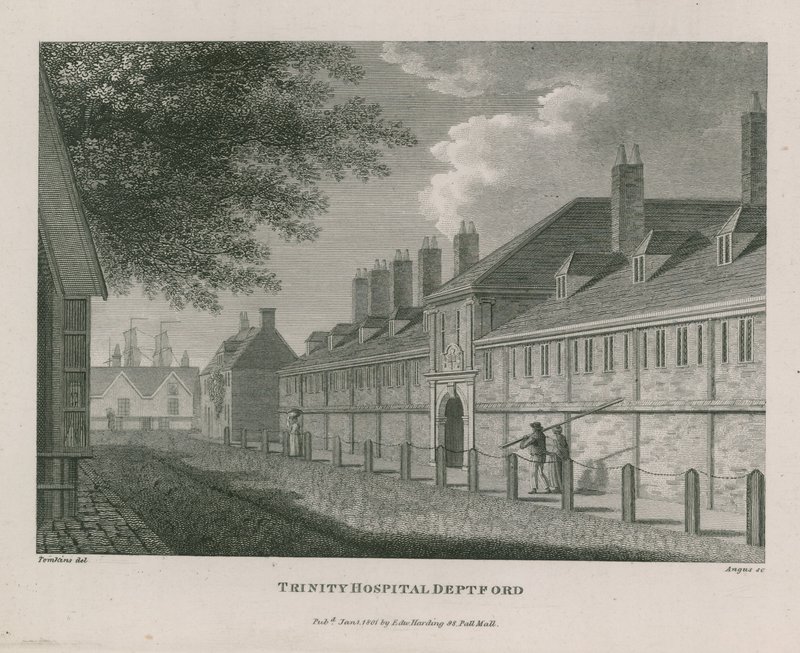 Trinity Kórház Deptfordban alkotó: English School