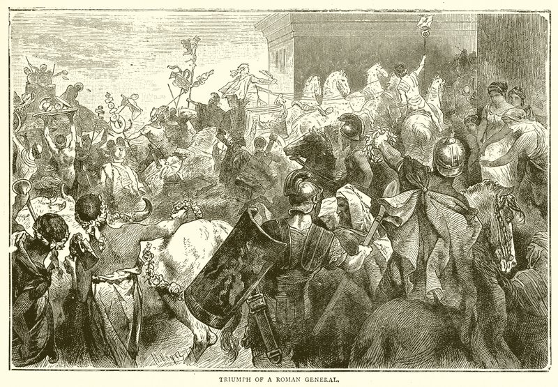 Egy római hadvezér diadala alkotó: English School