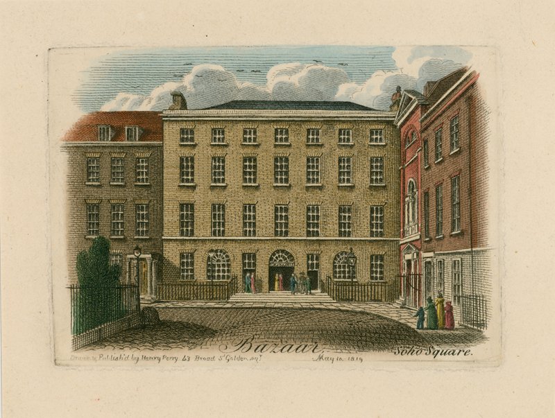 Trotters Bazaar, Soho Square alkotó: English School