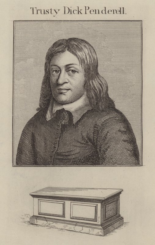 Megbízható Dick Penderell (metszet) alkotó: English School