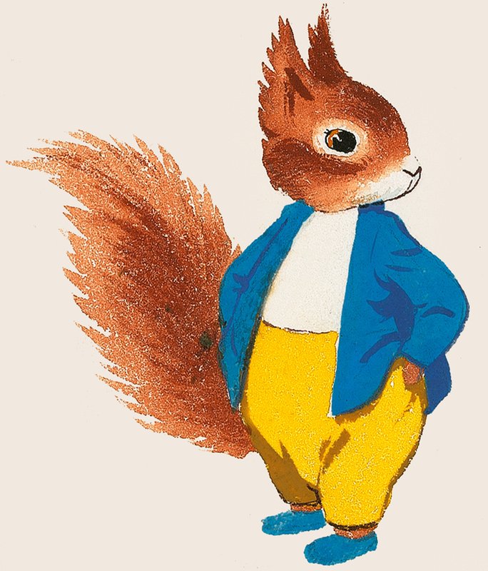 Tufty, a közlekedésbiztonsági mókus alkotó: English School