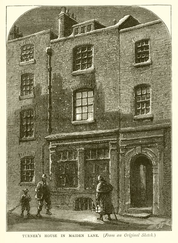 Turners House a Maiden Lane-ben alkotó: English School