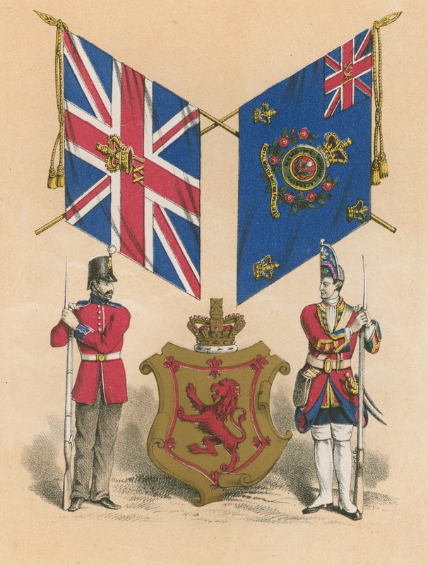 Twenty-First, vagy Royal North British Fusiliers alkotó: English School