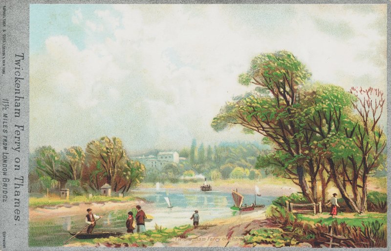 Twickenham komp a Temzén alkotó: English School