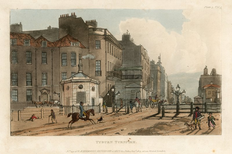 Tyburn Turnpike alkotó: English School