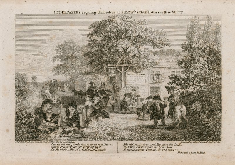 Undertakers a Deaths Doorban, a Battersea Rise-ban, Surrey-ben alkotó: English School