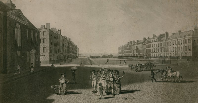 Azonosítatlan London Square alkotó: English School