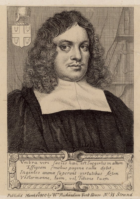 Azonosítatlan Szent Jakab miniszter, Clerkenwell, London, 1665-ben (Richard Ramjohn?) alkotó: English School