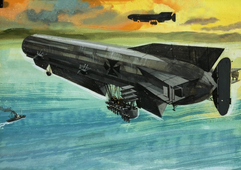 Azonosítatlan Zeppelin stílusú léggömb alkotó: English School