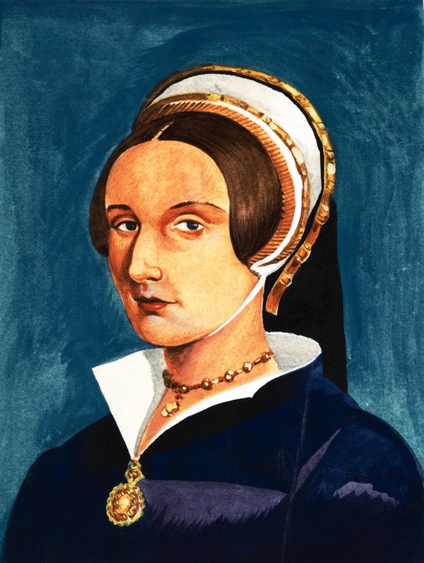 Azonosítatlan nő portréja alkotó: English School