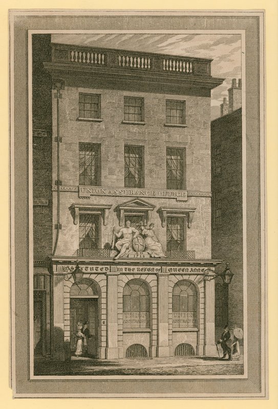Union Assurance Office, London alkotó: English School