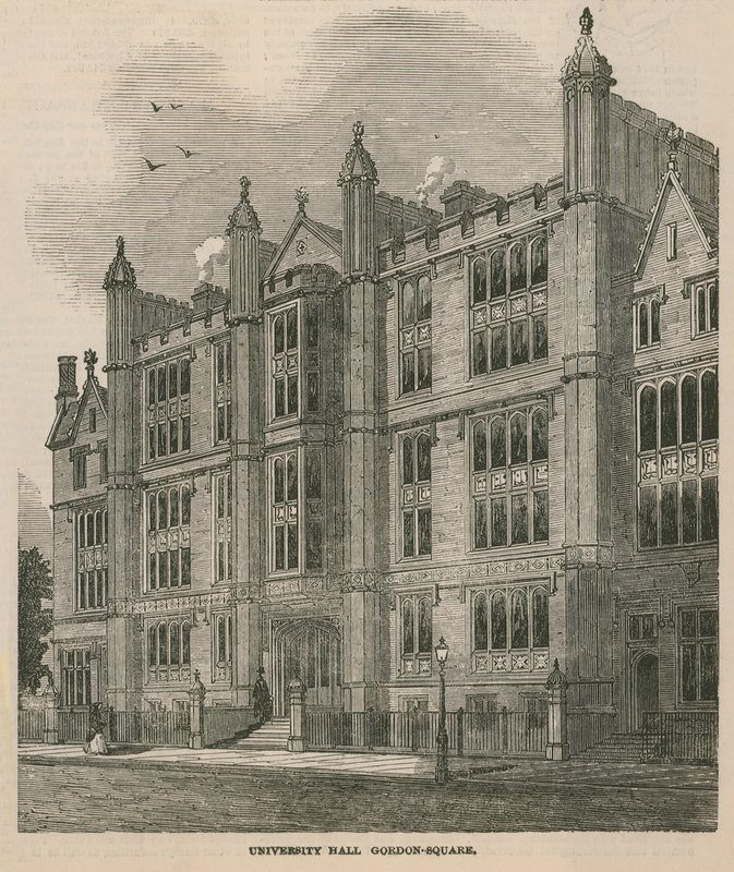 Egyetemi terem a Gordon téren alkotó: English School