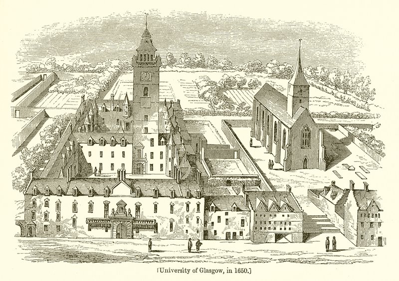 Glasgow-i Egyetem, 1650 alkotó: English School