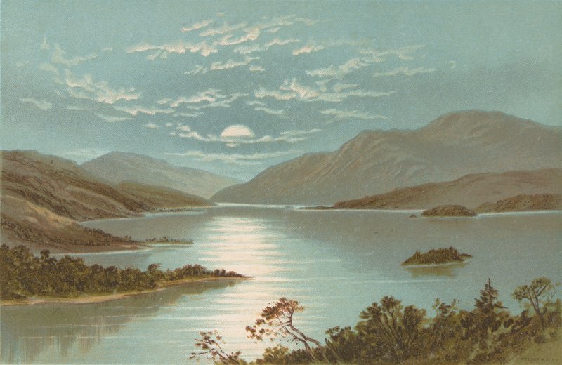 Felső vég - Loch Lomond alkotó: English School