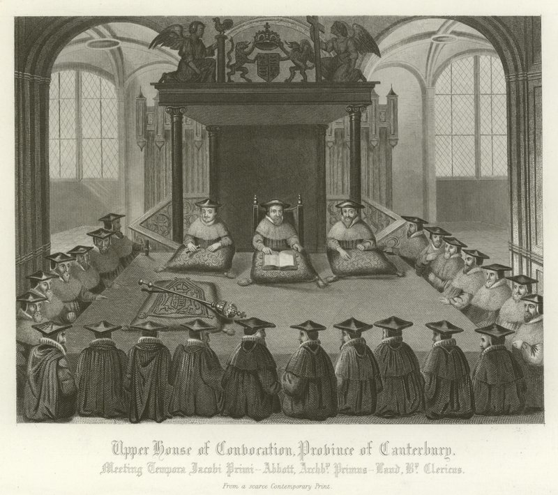 Felső Ház, Canterbury tartomány alkotó: English School