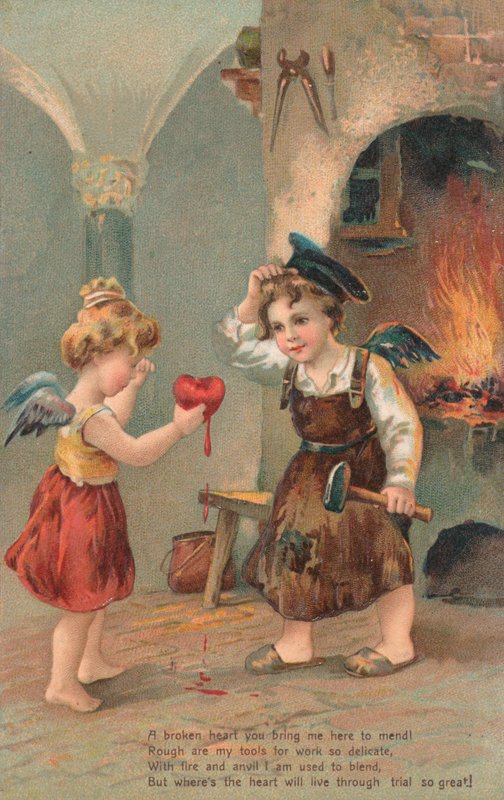 Valentin-kártya alkotó: English School