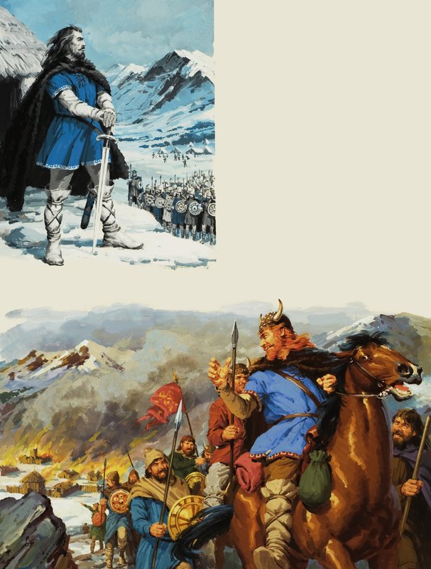 Vercingetorix alkotó: English School