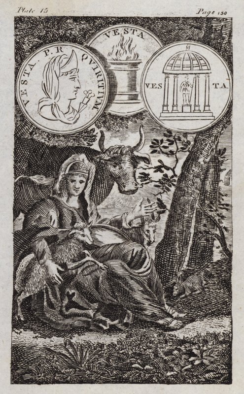 Vesta (metszet) alkotó: English School