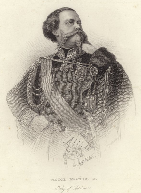 Szardíniai Viktor Emmánuel II alkotó: English School