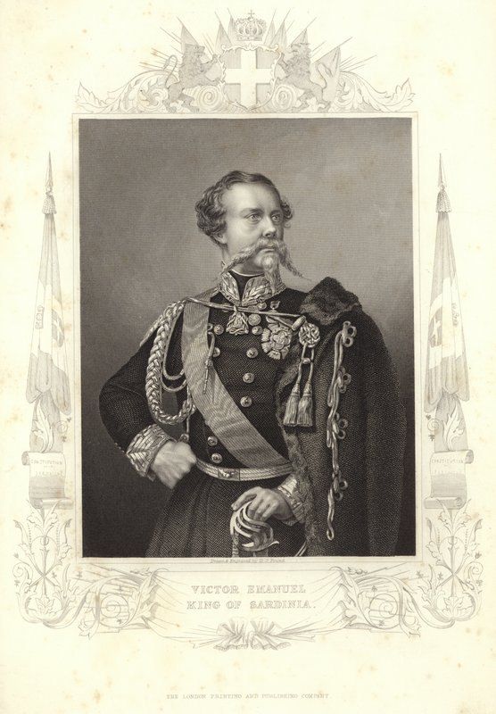 Szardíniai Viktor Emmánuel II alkotó: English School