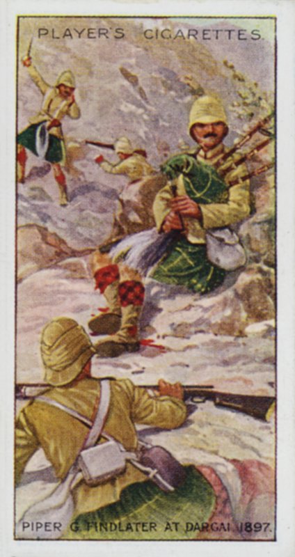 Victoria Cross: Piper G Findlater, Dargai, India alkotó: English School