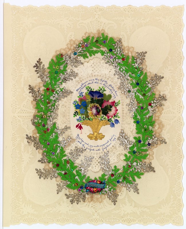 Victorian Valentine Card (multimédiás) alkotó: English School