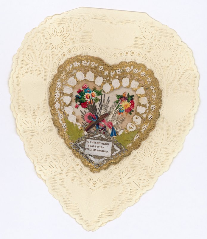 Victorian Valentine Card (multimédiás) alkotó: English School