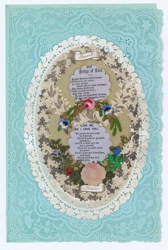 Victorian Valentine Card (multimédiás) alkotó: English School