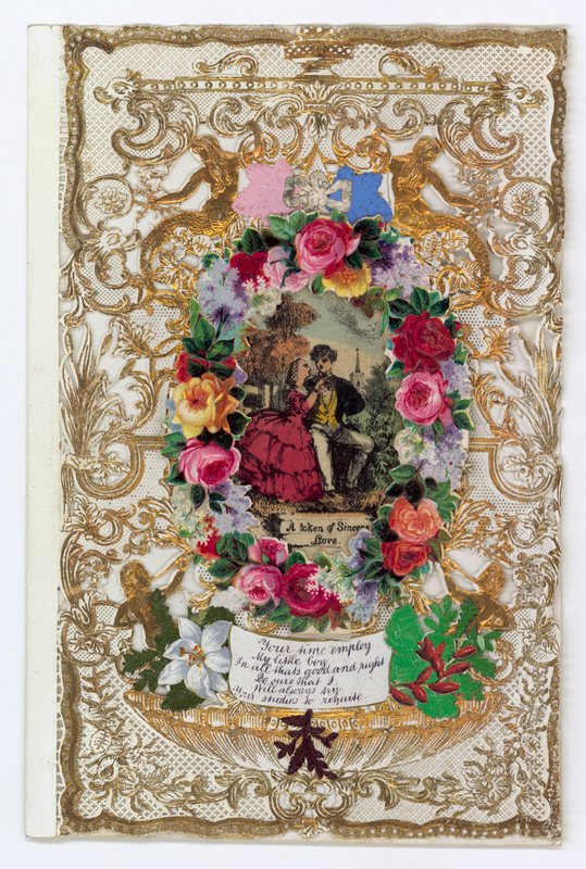 Victorian Valentine Card (multimédiás) alkotó: English School