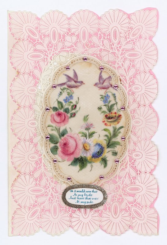 Victorian Valentine Card (multimédiás) alkotó: English School