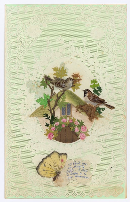 Victorian Valentine Card (multimédiás) alkotó: English School