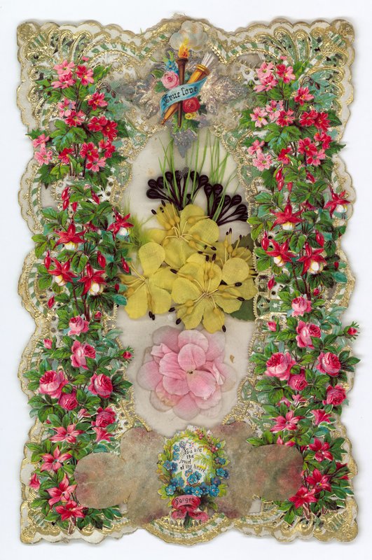 Victorian Valentine Card (multimédiás) alkotó: English School