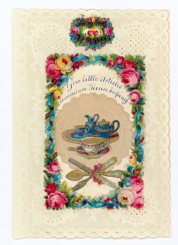 Victorian Valentine Card (multimédiás) alkotó: English School