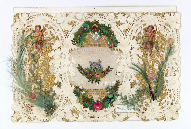 Victorian Valentine Card (multimédiás) alkotó: English School