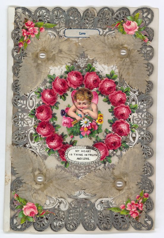 Victorian Valentine Card (multimédiás) alkotó: English School