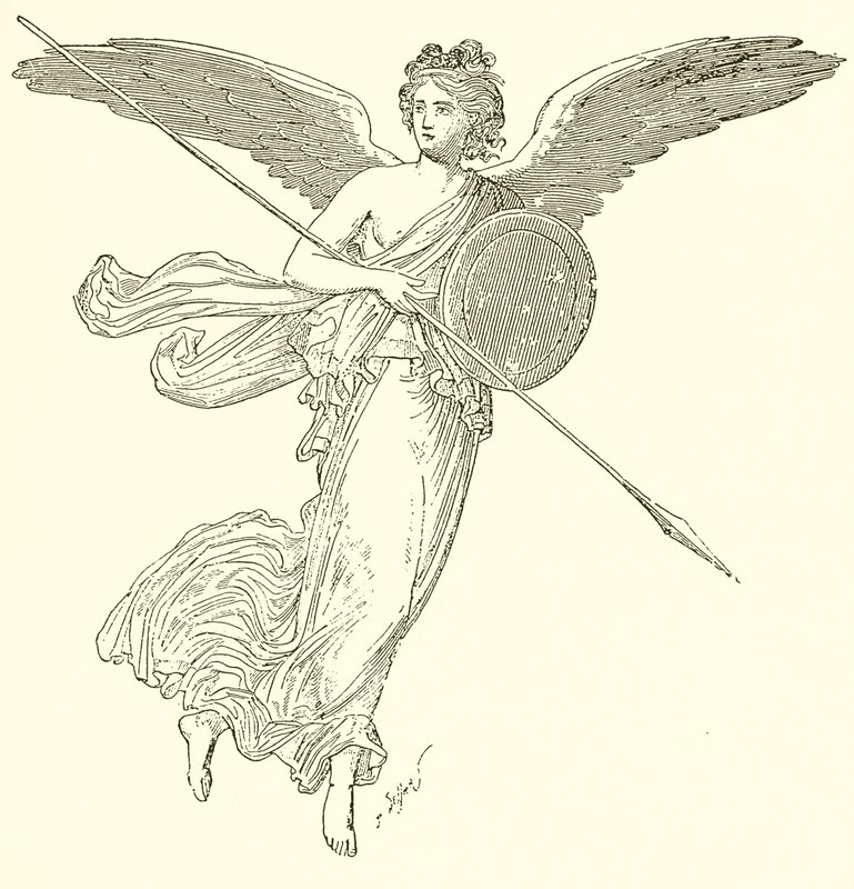 Győzelem (pompei festmény) alkotó: English School