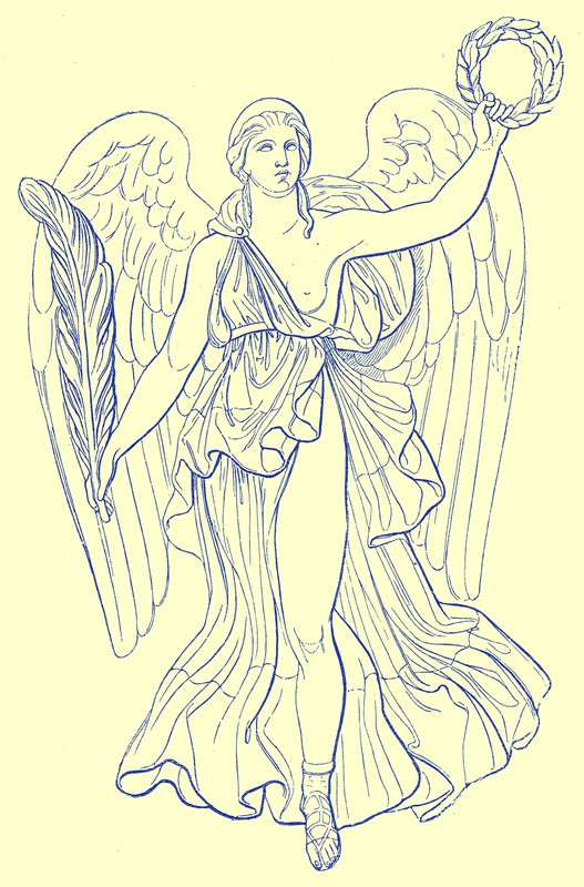 Victory, München Gyűjtemény, illusztráció a történelmi díszhez, James Ward, 1897 (digitálisan javított kép) alkotó: English School
