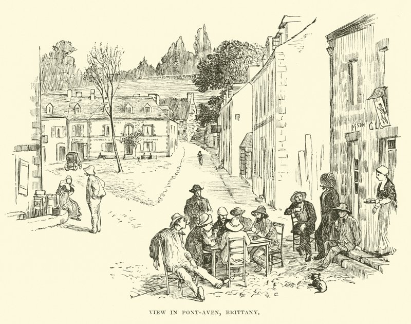 Nézd meg Pont-Avenben, Bretagne-ban alkotó: English School